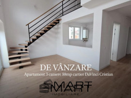 Apartament 3 camere 88mp etaj 2 cartier DaVinci