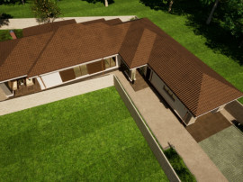 Casă la roșu &icirc;n Tăuții Măgherăuș, teren 800 mp, acce