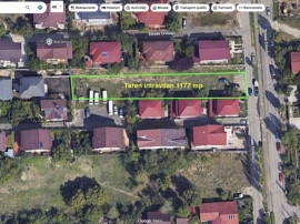 Teren pentru dezvoltare imobiliara Apeductului- Crinului