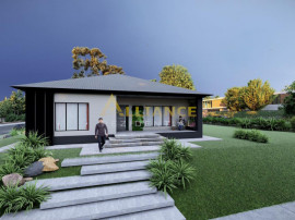 Casa parter moderna | 95 mp utili | 356 mp teren | Incalzire