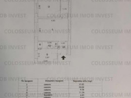 4 camere zona Centru Civic-Cec etajul 1 mobilat