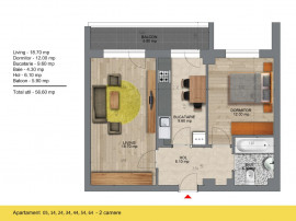 Apartament 2 Camere - 2 Minute Metrou Berceni