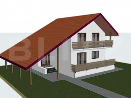Casa individuala in Sanpetru, 4 camere, teren 500 Mp