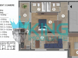 Cavar Residence-Dealul Cucului | 3 camere | 2 bai | etaj 1 |