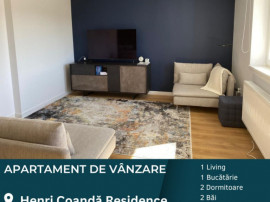 Apartament 3 camere, 2 băi, Henri Coandă Residence