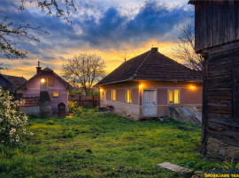 Casa rustica, cu teren roditor de peste 1.000mp, Sanzaieni,