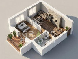 2 camere | Balcon | Etaj 2 cu lift | Calea Turzii&ndash;OMV | Mo