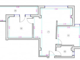 Apartament 3 camere, 62mp, finisat, zona Donath