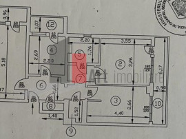 3 camere vizavi de parcul Plumbuita