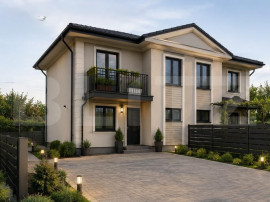 Casă duplex in constructie, Ipotesti