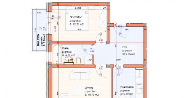 Apartament 2 camere decomandat si cu credite bancare