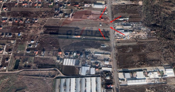 Teren la DN zona Metro