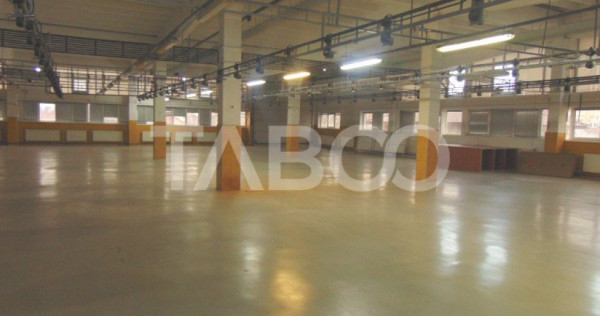 Hala de productie 1800 mp lift marfa compresoare Sibiu