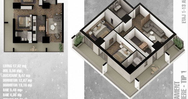Complex Rezidential Exclusivist|Apartament 3 CamereShoppi...