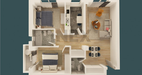 Apartament 3 camere in Trivale | ECHO Trivale