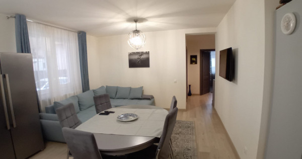 Apartament cu 3 camere, mobilat si utilat, cu parcare