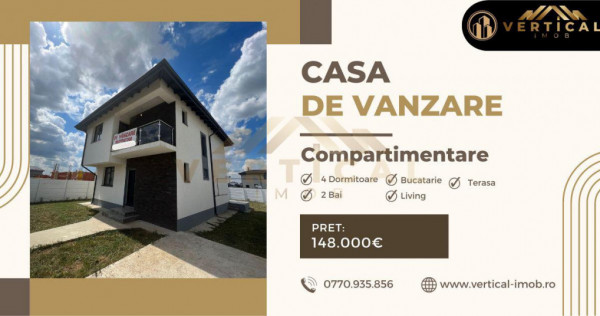 Vila de vanzare 5 camere - Comuna Berceni