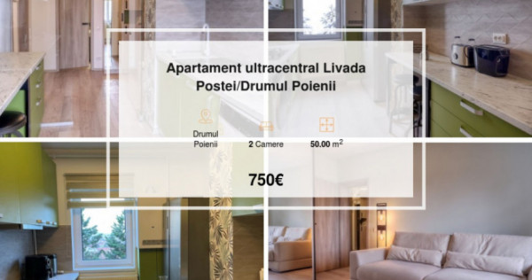 Apartament ultracentral Livada Postei/Drumul Poienii