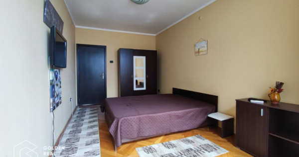 Apartament spatios cu 2 balcoane si centrala, zona Podgoria