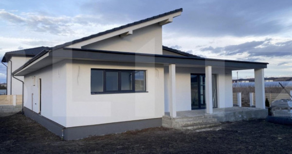 Casa individuala cu design modern JUCU KM 17, 125mp utili, 5
