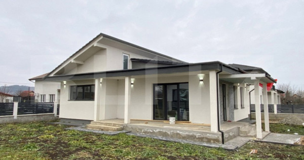 Casa individuala cu design modern JUCU KM 17, 125mp utili, 5