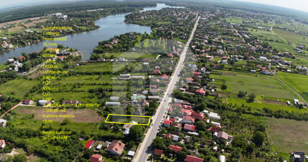 Teren 1100 mp, Deschidere la Șoseaua Ghermanesti Potențial