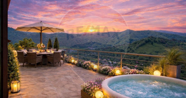 VILA PANORAMICA PE DRUMUL POIENII &ndash;PRIVELISTI UNICE ASU...