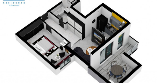 Rahova-Oxy Residence, 2 Camere 58 mp mega discount