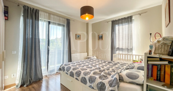 Apartament luminos de 3 camere si 2 bai, in Borhanci!