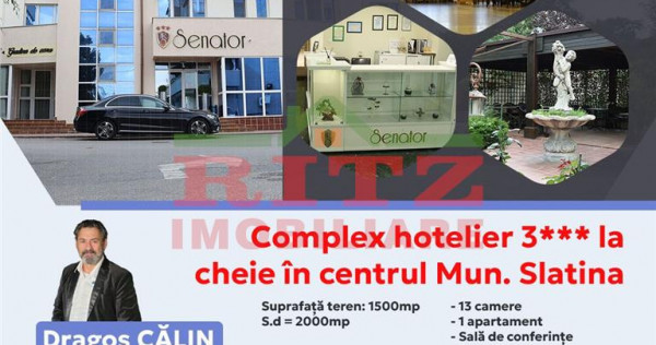 NOU IN PIATA! Complex hotelier de 3*** LA CHEIE in centrul M