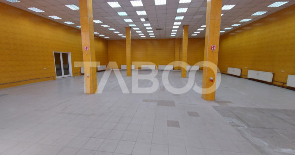 Spatiu comercial de inchiriat 300 mpu zona Terezian Sibiu