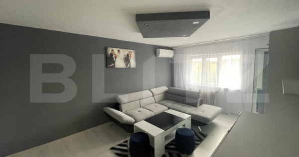 Apartament modern, 3 camere decomandat , zona Bacriz