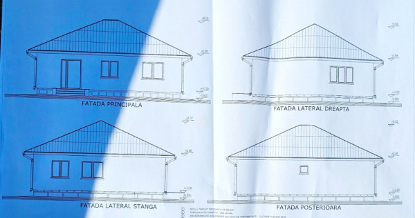 Casa la rosu si teren 500 mp, Dumbrava Rosie