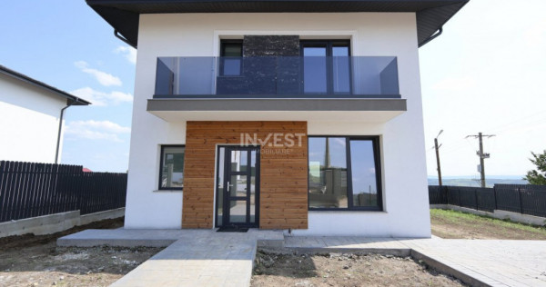 Casa 4 camere, teren intre 350-543 mp la strada asfaltata di