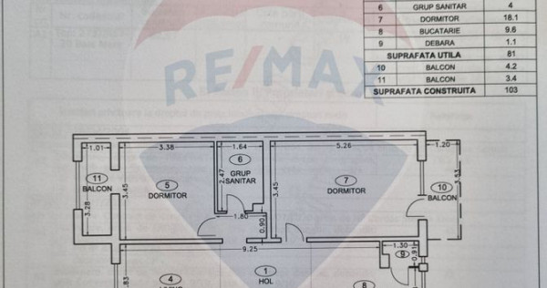 Strada Moldovei- apartament decomandat