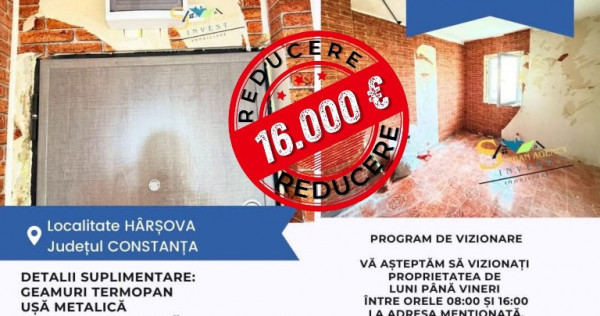 COMISION 0 DE LA CUMPARATOR! Apartament de vânzare, parter – Hârșova