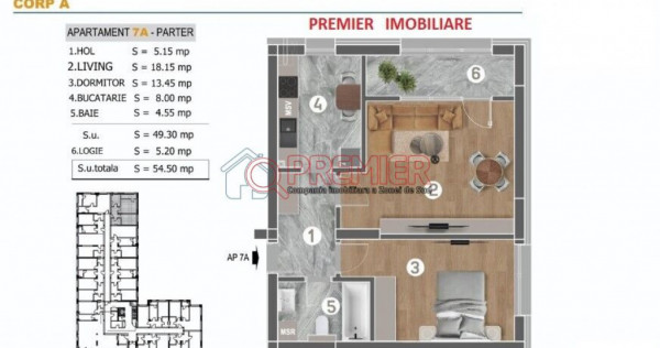 PROMOTIE Apartament 2 camere NOU Brancoveanu - Grand Arena