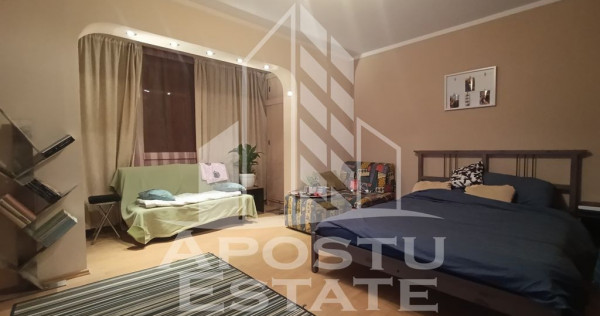 Apartament 1 camera, mobilat si utilat, bloc anvelopat, z...