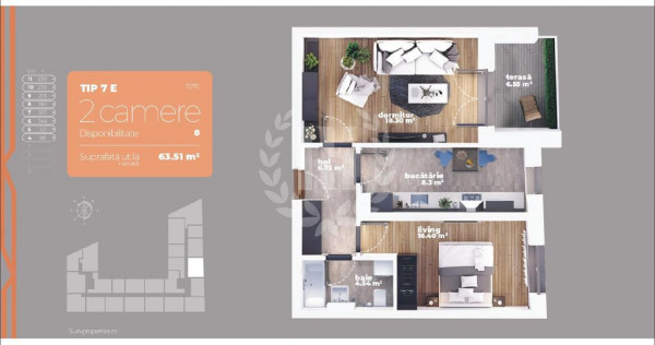 Apartament 2 camere | Decomandat | Metrou | Sector 3