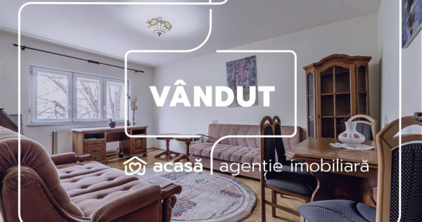 VÂNDUT! Apartament decomandat, etaj 1 cu balcon, Calea I...