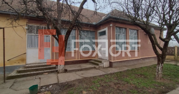 Casa individuala 4 camere, Sacalaz – Teren 1372 mp, 2 Gara