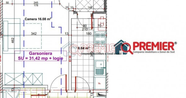 Proiect NOU - Metrou Aparatorii Patriei - garsoniera 36 mp