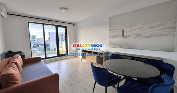Apartament 2 camere mobilat utilat Baneasa constructie 2024