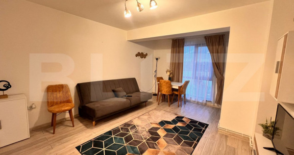 Apartament 2 camere modern, centrala, AC, parcare, zona Amar