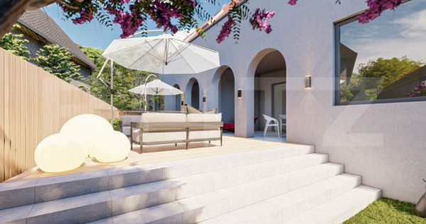 Casa tip duplex la 10min de centru! 3 nivele, teren 280mp