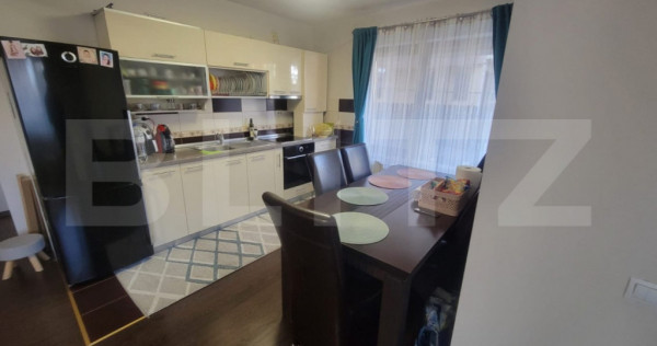 Apartament cu gradina, 55 mp+32mp , zona Pod Ira