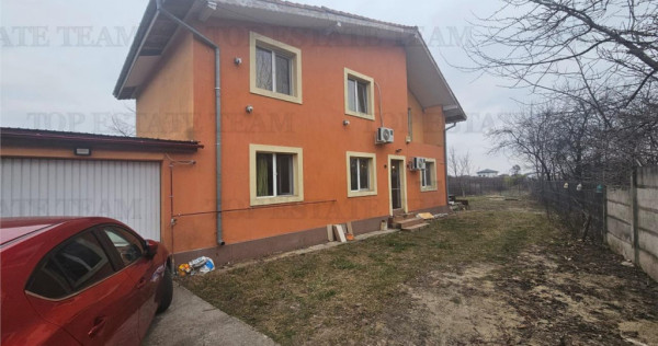 Casa 4 camere cu garaj si teren 458mp la 20 min de Bucuresti