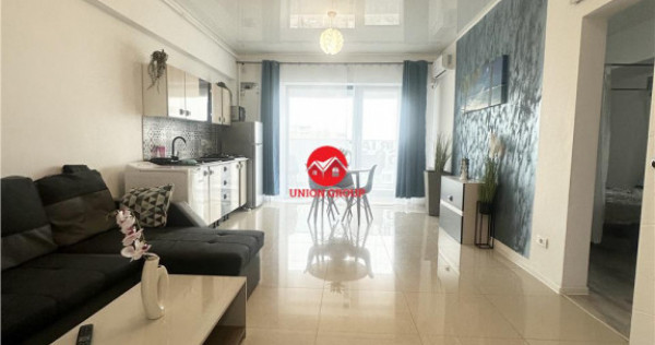 Apartament 2 camere, mobilat si uitilat complet, cu vedere