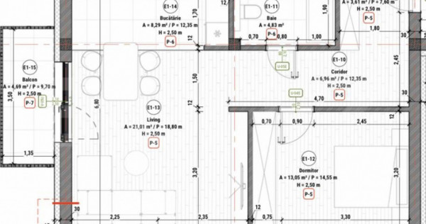 Apartament 2 camere, decomandat, 59 mp, Mosnita Noua - Ursen