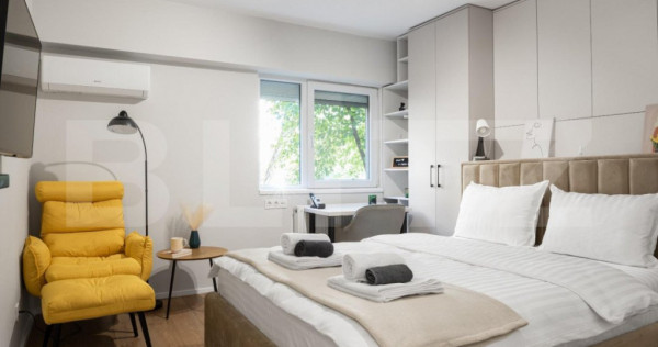 Garsoniera de vanzare, 28 mp, zona Piața Cipariu